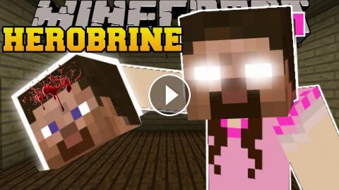 Minecraft You Are Herobrine Become Unstoppable Custom Command