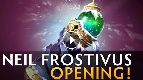 Dota 2 Neilfails At Opening Frostivus Treasure 2019