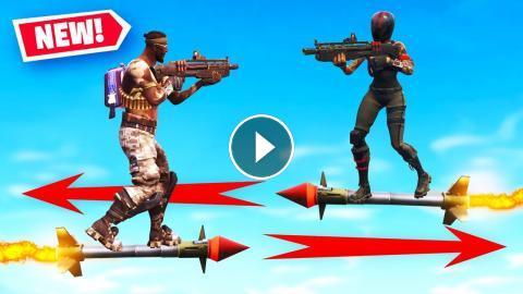 Guided Rocket Ride Jousting In Fortnite Battle Royale New Minigame - 