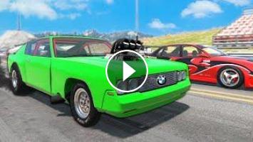 Car Crash Game - Crashing Cars #7 BeamNG Drive Crashes 