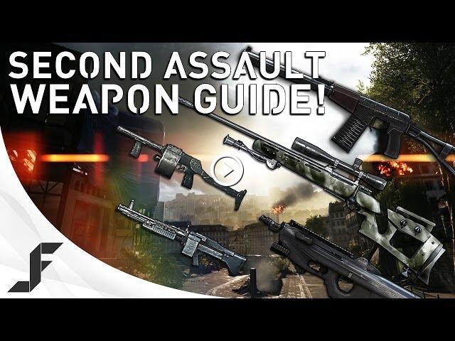 Second Assault Weapons Guide Battlefield 4
