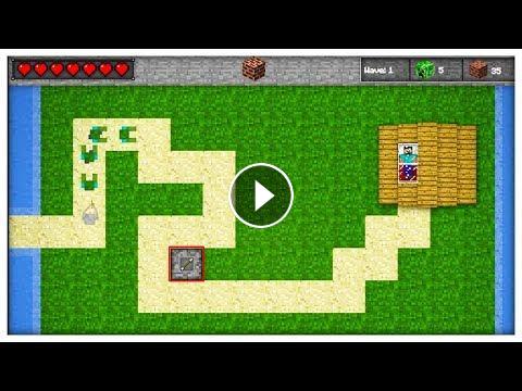 The Best Tower Defense Game In All Of Minecraft New Minecraft
