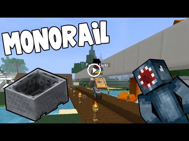 Minecraft Attack Of The B Team Monorail 66