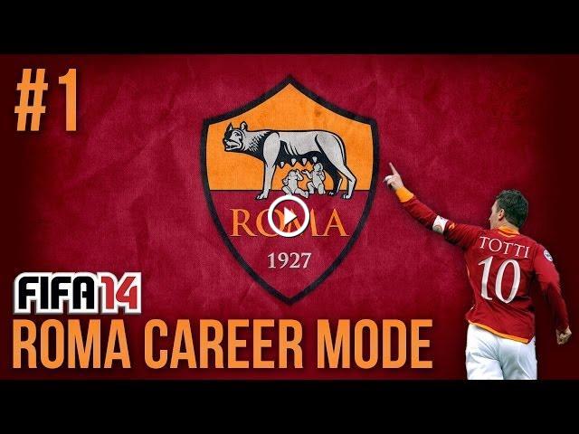 Next Gen FIFA 14 AS Roma Career Mode Episode 1 A