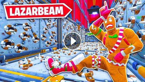 Playing The Lazarbeam Deathrun In Fortnite