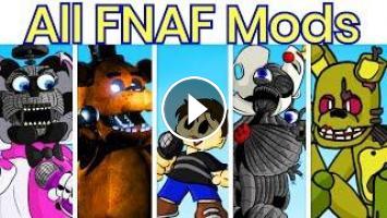 Friday Night Funkin' VS Freddy Fazbear FULL WEEK + Cutscenes (Five Nights  at Freddy's)(FNF Mod/Hard) 
