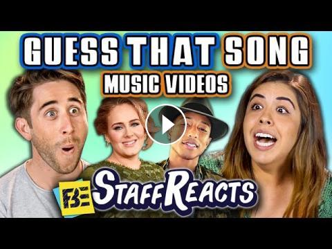 lyserød areal Fruity GUESS THAT SONG CHALLENGE: SILENT MUSIC VIDEOS! (ft. FBE STAFF)
