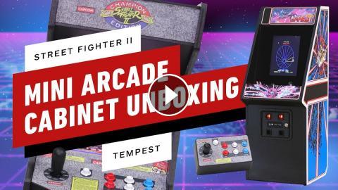 This Fully Function Street Fighter 2 Arcade Cabinet Fits On Your Desk