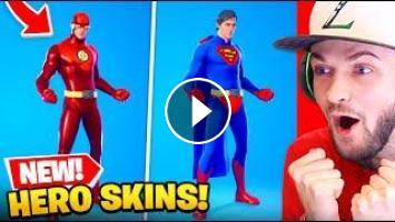 New Superhero Skins Are Epic In Fortnite How To Make Them