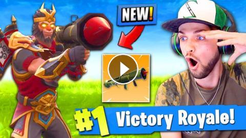 new guided missile launcher gameplay in fortnite battle royale - missle launcher fortnite