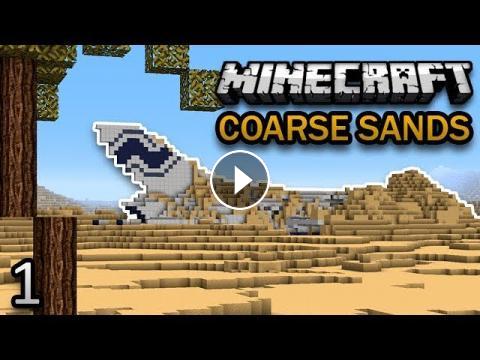 Minecraft Coarse Sands Survival Ep 1 Crash Landing