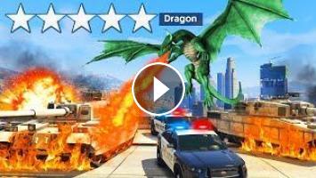 Playing As A Dragon In Gta 5 Mod - dragon ball z rage modded roblox