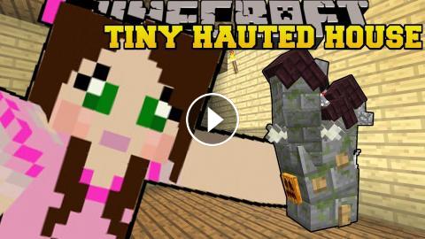 Minecraft Tiny Haunted Mansion Mini Mansion With Secret Items Custom Command - roblox horror mansion new update youtube