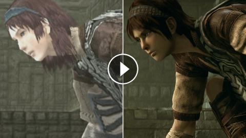 Shadow Of The Colossus Graphics Comparison Ps2 Vs Ps4 Pro