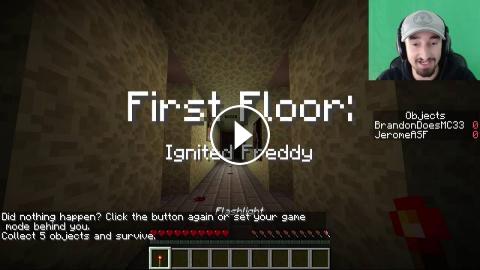 Five Nights At Freddy S Horror Map The Joy Of Creation Reborn In Minecraft