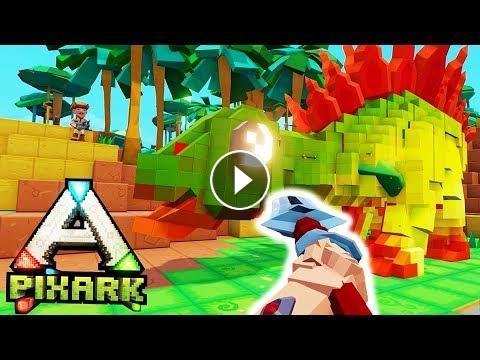 Minecraft Ark This Game Pixark Survival Island 1 - roblox island survival