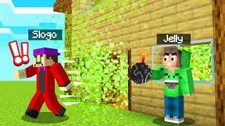 Minecraft - jelly plays roblox minecraft