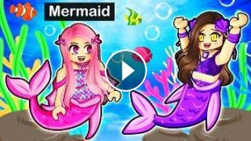 Playing Roblox As A Magical Mermaid - mermaid roblox music video