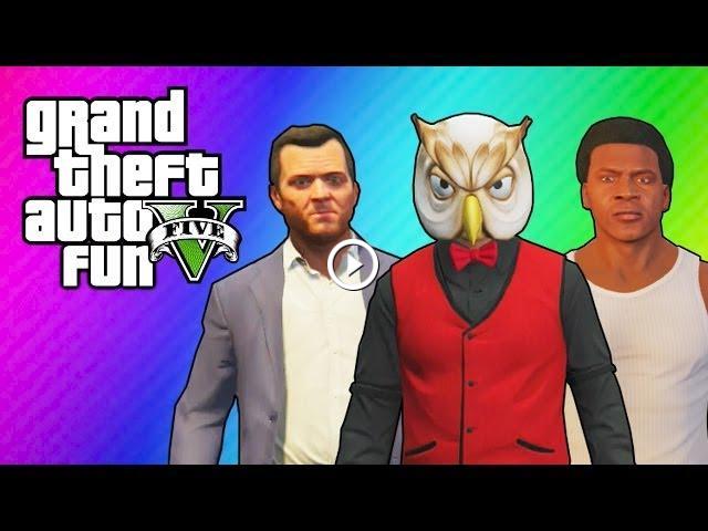 GTA 5 Online: Franklin's & Michael's House (Ball Hunt Mini Game & Funny  Moments)