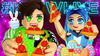 Playing Funny Roblox Games With Krew - funneh and the krew roblox family ep 20