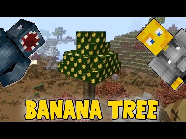 Minecraft Attack Of The B Team Banana Tree 79 - minecraft videos by squid and ash roblox