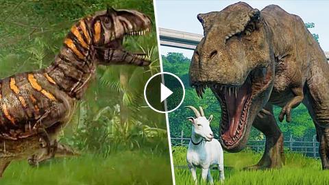 all dinosaurs in jurassic world evolution