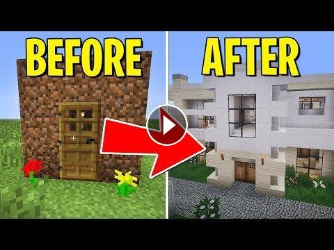 Renovating My House With Secret Rooms Minecraft