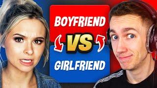 My First Time Playing Roblox Boyfriend Vs Girlfriend Challenge - boyfriend vs girlfriend survival challenge roblox