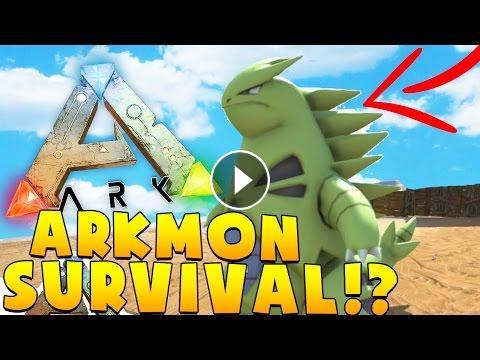 I Caught A Tyranitar Ark Survival Evolved Pokemon Mod Arkmon 13