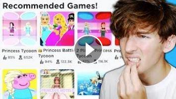 Roblox Plz Stop Recommending Me These Games - roblox princess tycoon how to play