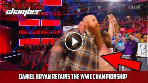 Daniel Bryan Retains Wwe Title Wins Elimination Chamber Match