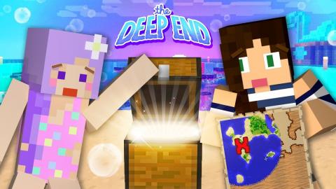 Finding Rare Treasure In Minecraft Deep End W Stacyplays