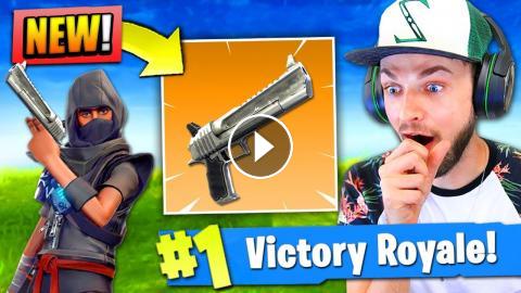 *NEW* HAND CANNON coming to Fortnite: Battle Royale!