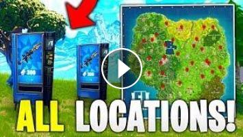  - where are all the vending machines in fortnite battle royale